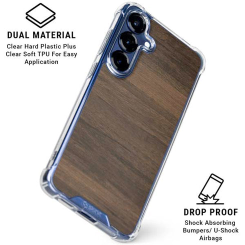 Kona Wood Galaxy S25 Clear Case